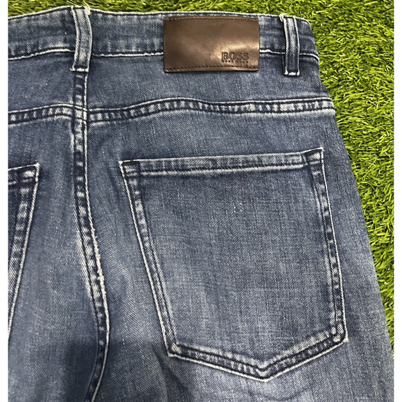 Hugo Boss Slim Fit Jeans Cashmere Touch Candiani Denim Men’s 30X27 - Picture 3 of 11